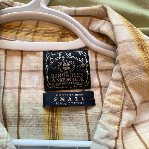 🍀 Lucky Brand western button down, small - Picture 5 of 7